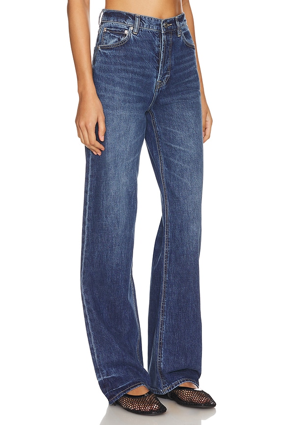 view 2 of 5 Brooklyn High Rise Loose Straight Jeans in Humboldt