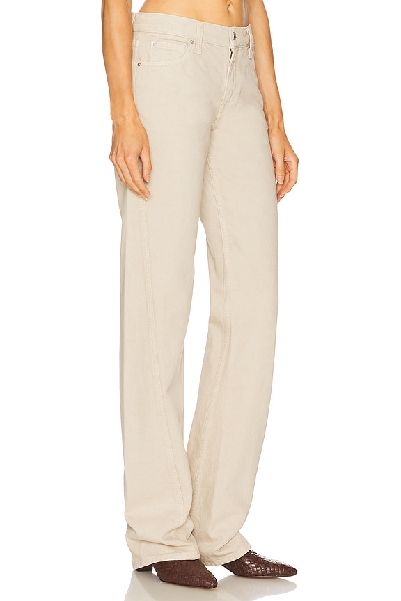 view 2 of 6 Graham Low Rise Straight Twisted Seam in Sandstone