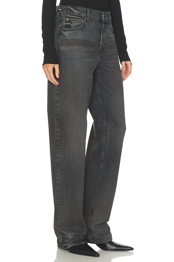 view 2 of 8 Bella Low Rise Boyfriend in Dark Cloud