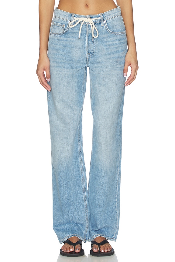 view 1 of 8 Bella Low Rise Boyfriend Drawstring in Santa Monica