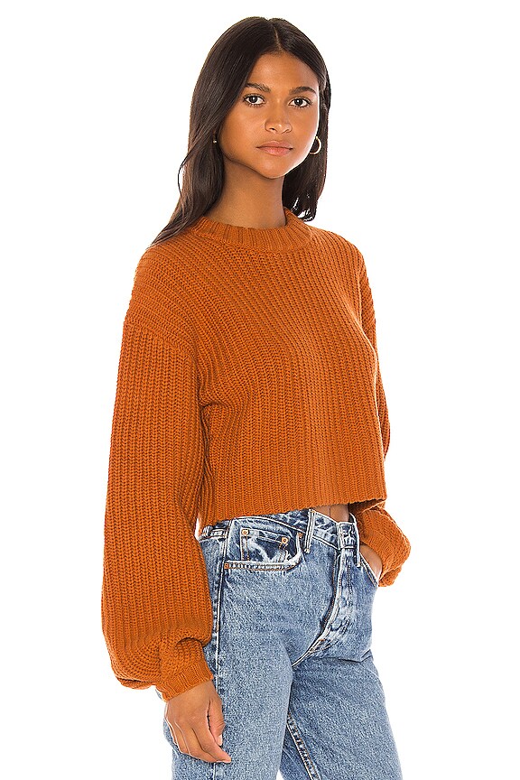 view 2 of 4 Joey Crewneck Sweater in Orange
