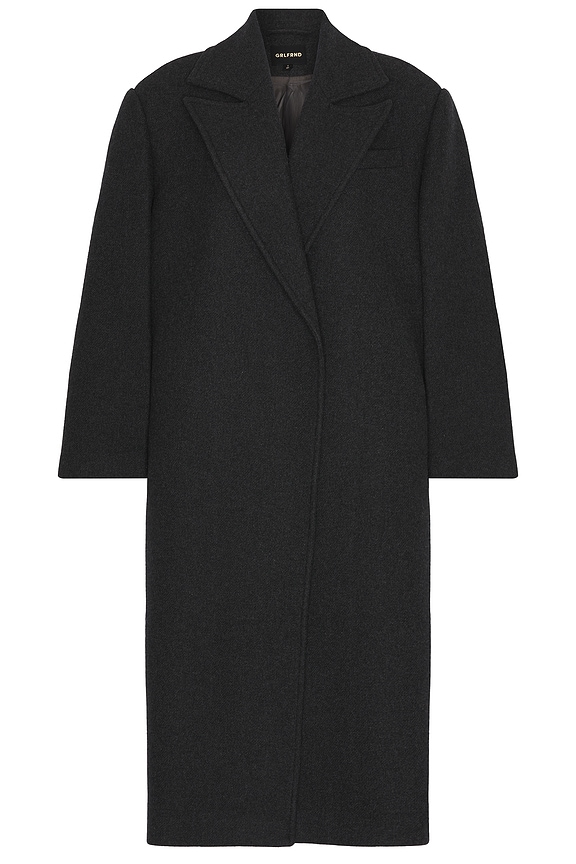view 1 of 3 THE OVERCOAT コート in Dark Grey