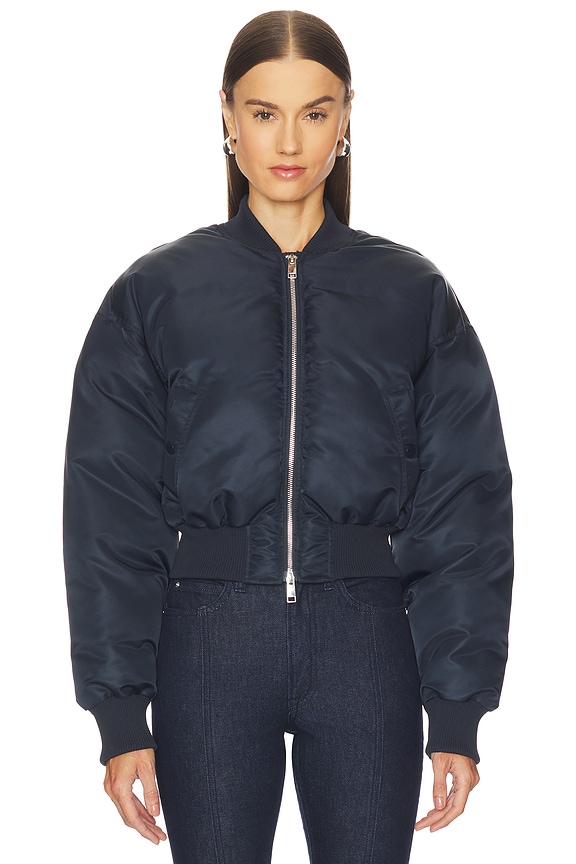 view 2 of 6 Carter Bomber Jacket in Navy