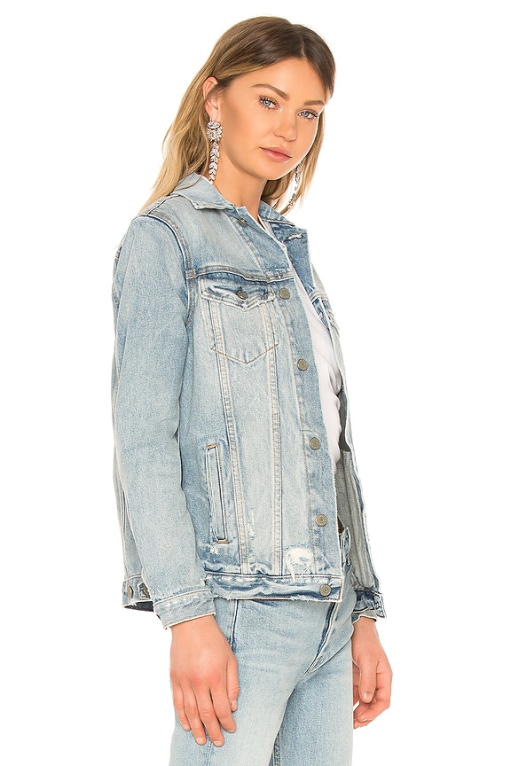 view 2 of 4 Daria Oversized Denim Jacket in Tumbleweed