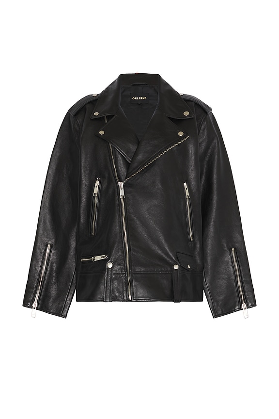view 1 of 5 Cat Moto Jacket in Black