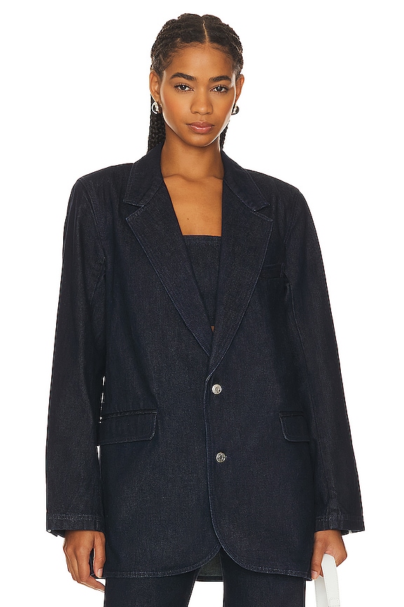 view 2 of 5 Sloane Denim Blazer in Beverly Hills