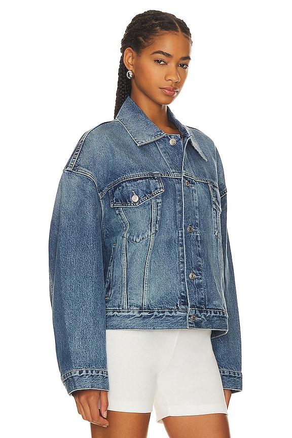 view 2 of 4 Christi Oversized Denim Jacket in San Pedro