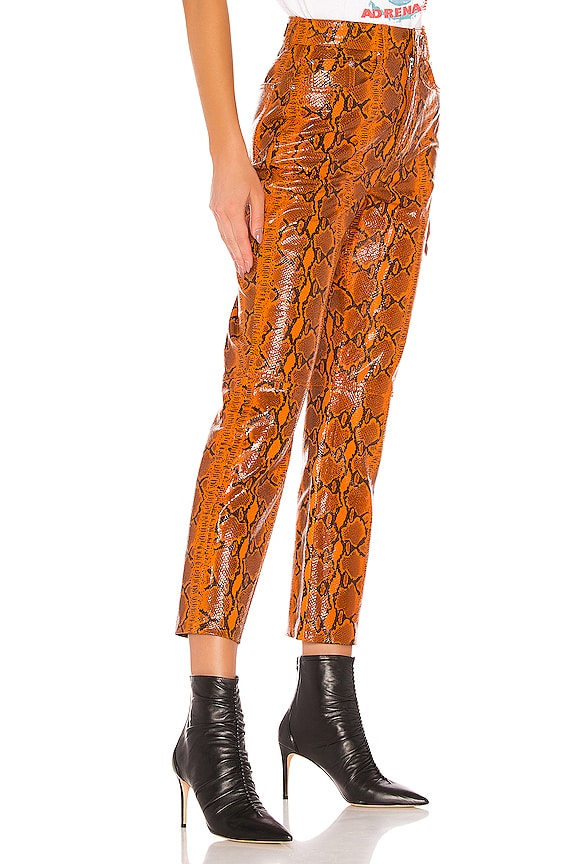 view 2 of 4 PANTALON SHILOH in Orange Snake