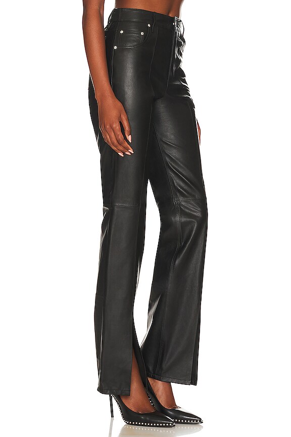 view 2 of 4 HALLIE 발목 트임 진 in Black