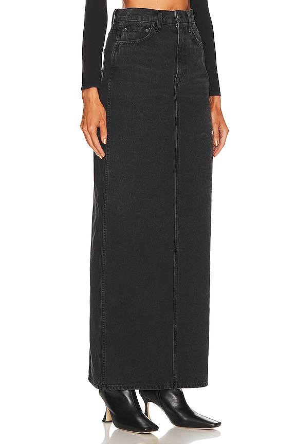 view 2 of 4 Amara Maxi Pencil Skirt with Back Slit in Loleta
