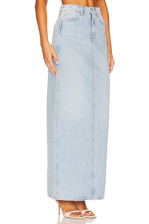 view 2 of 4 Amara Pencil Skirt With Back Slit in Holmby Hills