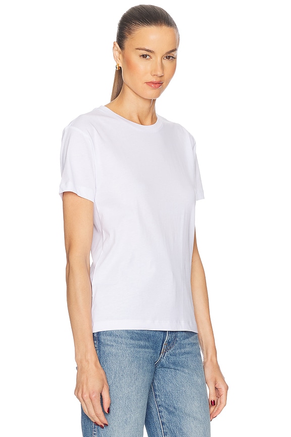 view 2 of 4 Small Tee in White