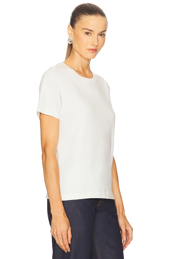 view 2 of 6 Small Tee in White