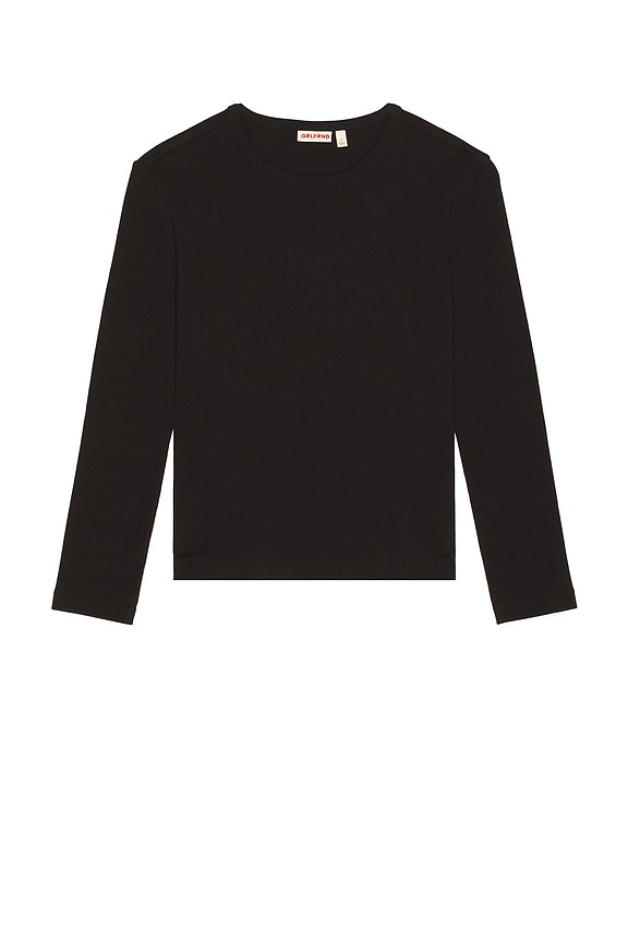 3/4 Sleeve Tee in Black View 5 of 5