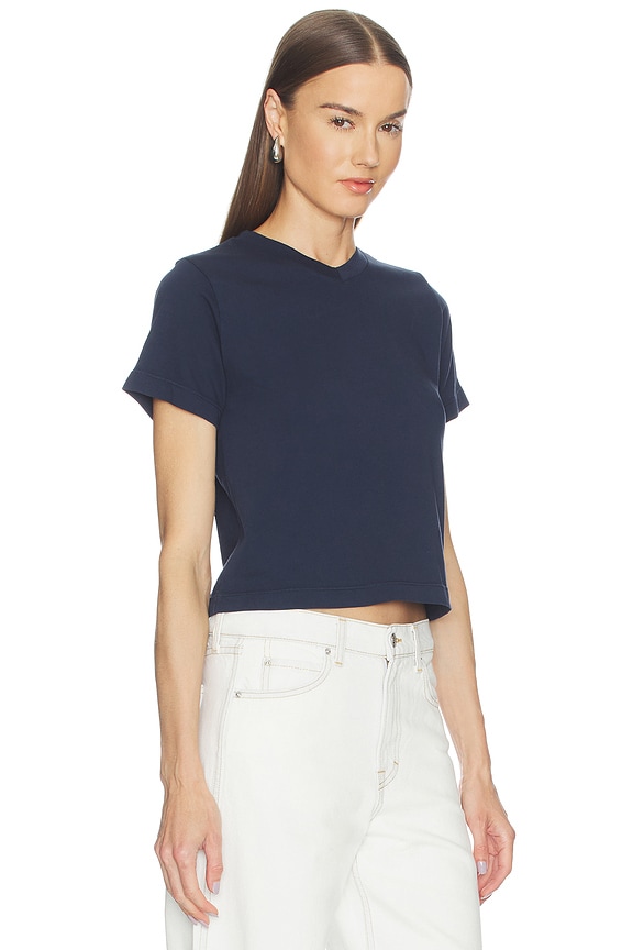 view 2 of 5 CAMISETA V-NECK BOY TEE in Navy