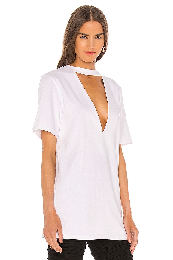 view 2 of 4 Busty Tee Shirt in White