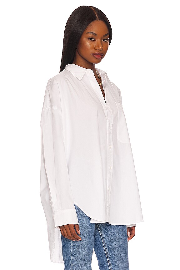 view 2 of 4 Jamie Oversized Boyfriend Shirt in White
