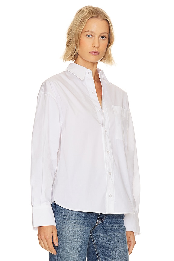 view 2 of 4 x Lindsi Lane Button Down Shirt in White