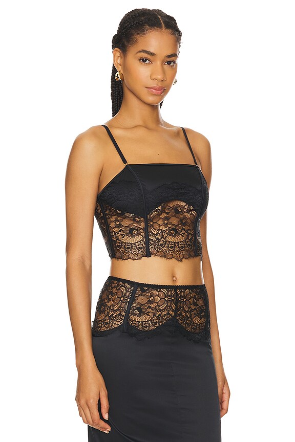 view 2 of 4 Cristina Top in Black