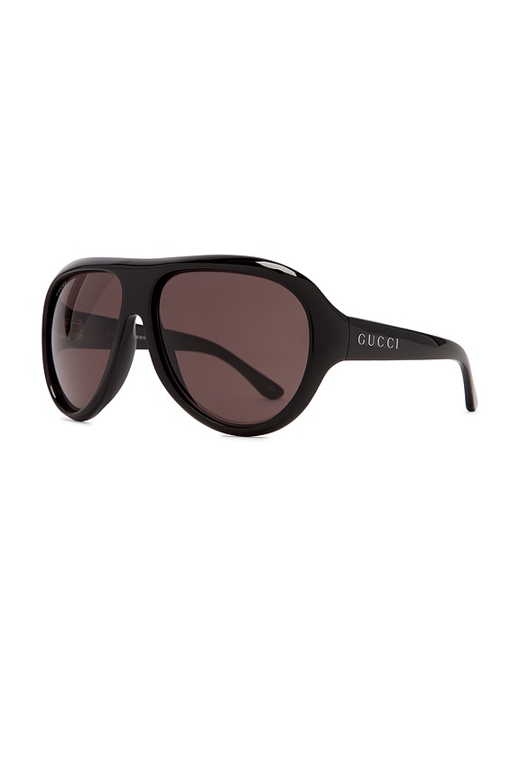 view 2 of 3 Round Sunglasses in Black