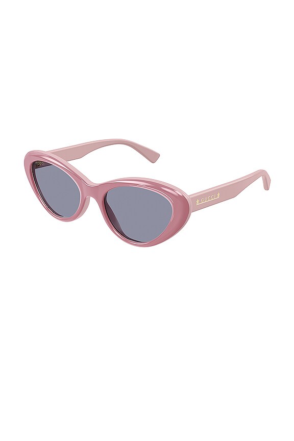 view 2 of 3 GAFAS DE SOL SYMBOLS CAT EYE in Shiny Baby Pink & Grey
