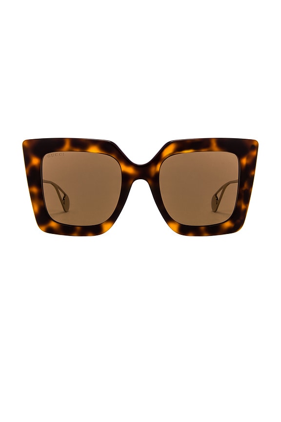 view 1 of 3 FS Evolution Sunglasses in Shiny Medium Havana & Brown Solid