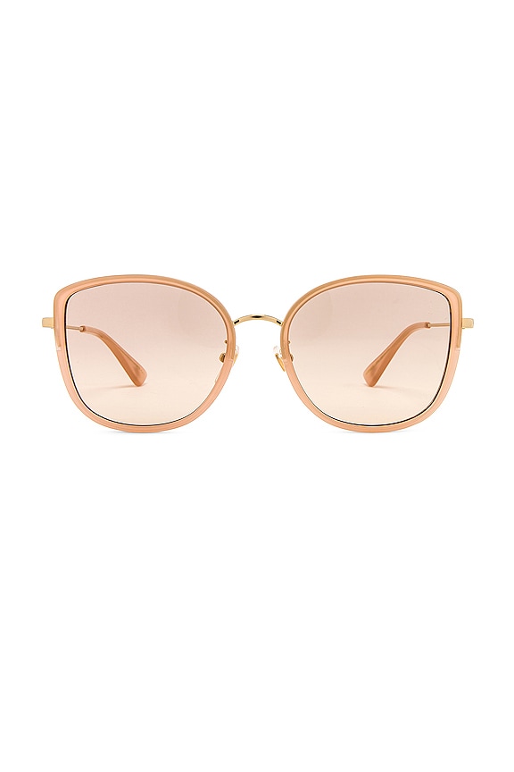 view 1 of 3 Rounded Square in Gold & Pink