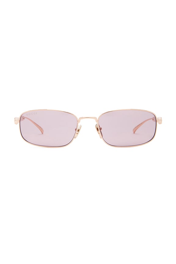 view 1 of 3 LUNETTES DE SOLEIL in Gold & Violet