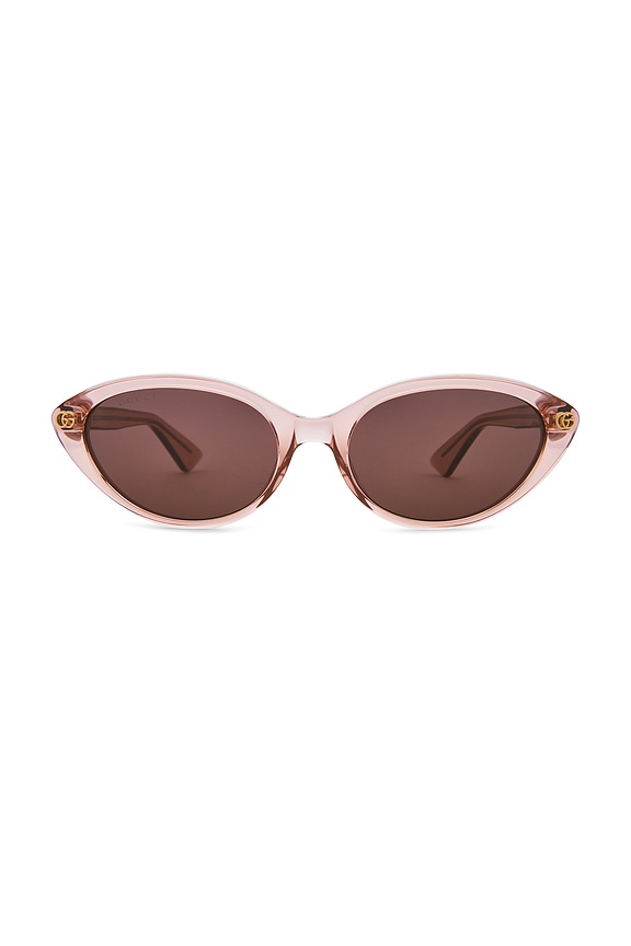 view 1 of 3 LUNETTES DE SOLEIL in Pink & Brown