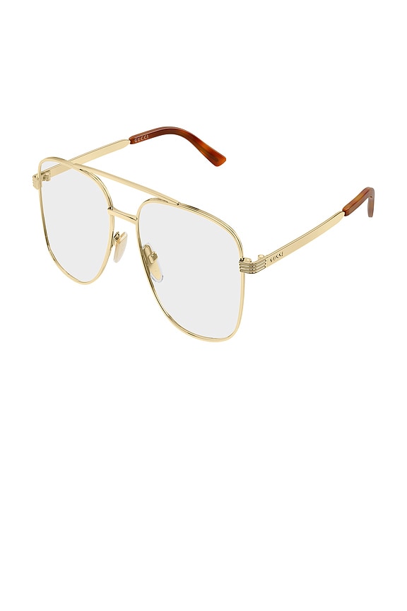 view 2 of 3 Pilot Sunglasses in Gold