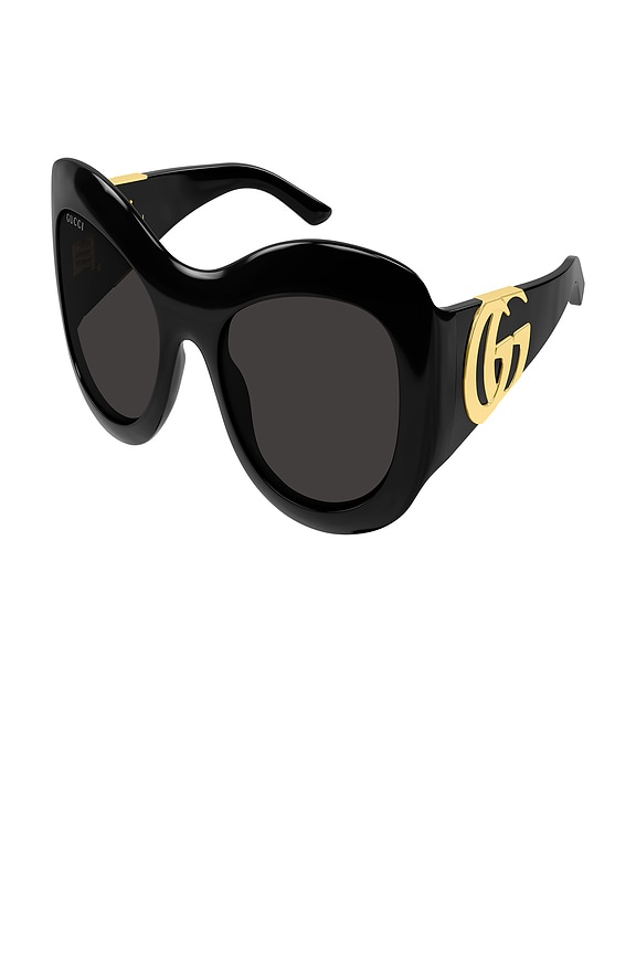 view 2 of 3 GAFAS DE SOL BUTTERFLY in Black And Grey