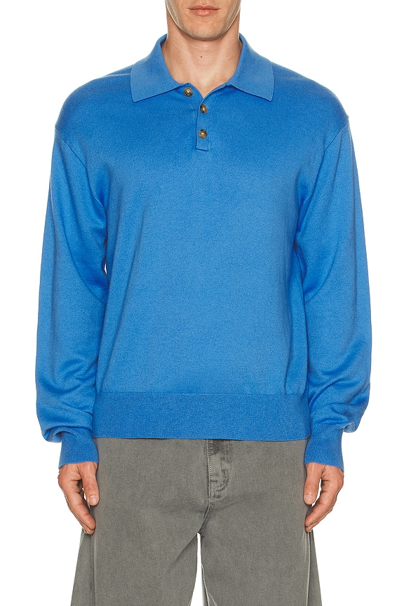 view 2 of 5 Allday Cotton Cashmere Polo in Sail