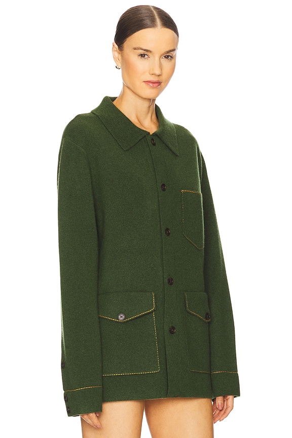 view 2 of 4 Industry Collared Jacket in Jade