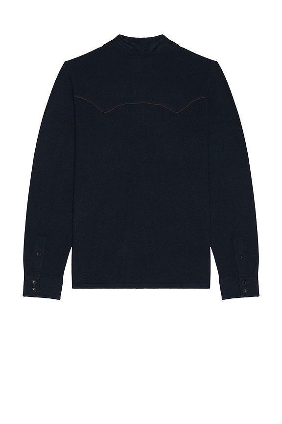 view 2 of 4 Western Button Up Shirt in Midnight