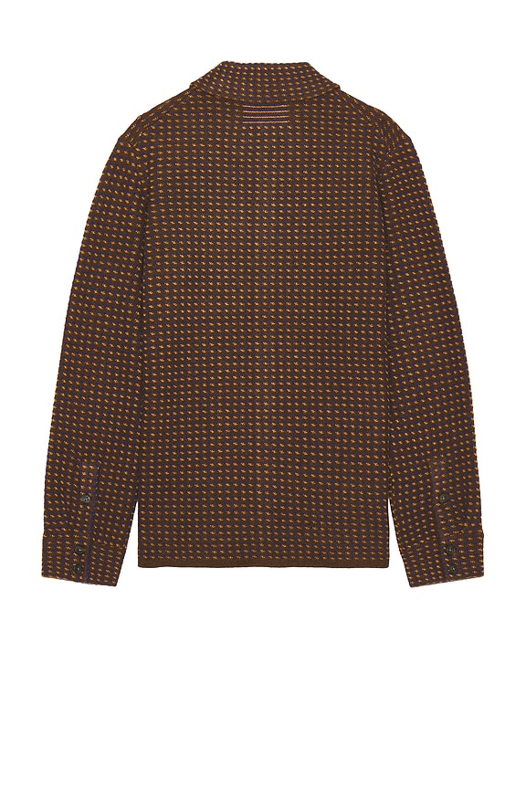 view 2 of 3 Tweed Workshirt in Chestnut Combo