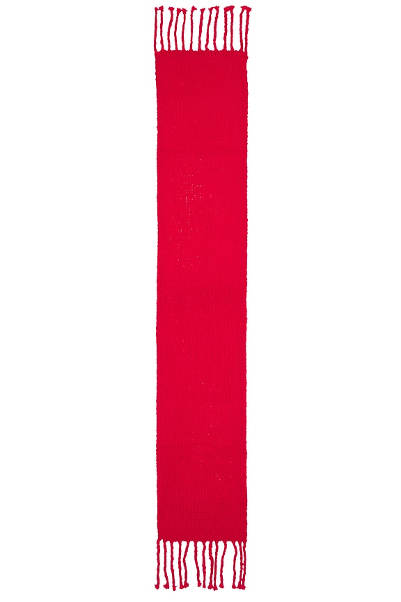 view 2 of 3 Giant Cloud Scarf in True Red