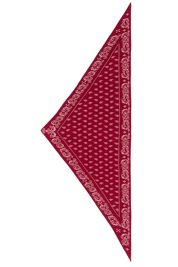 view 2 of 4 The Wild Rag in Ruby & Cream