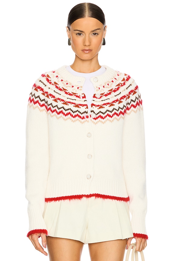 view 2 of 5 CÁRDIGAN in Cream Combo