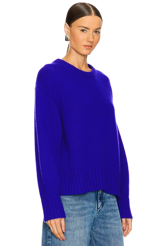 view 2 of 4 Cozy Crew Sweater in Cobalt