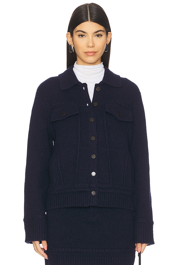 view 1 of 5 КУРТКА JEAN in Midnight