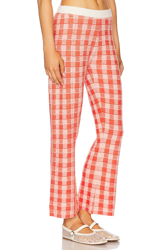 view 2 of 6 PANTALONES GINGHAM in Cherry Combo
