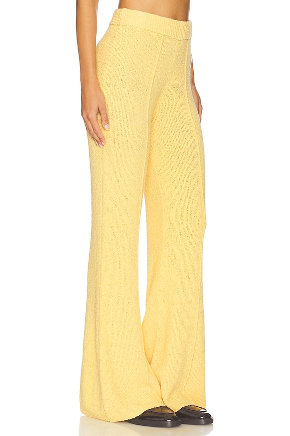 view 2 of 6 Boucle Flare Pant in Butter