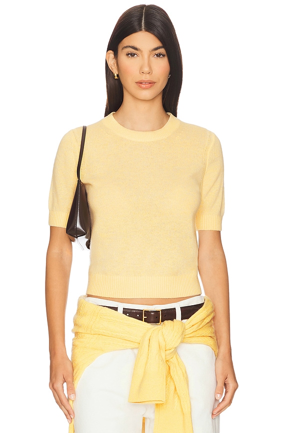 view 1 of 4 Sweater Tee in Butter
