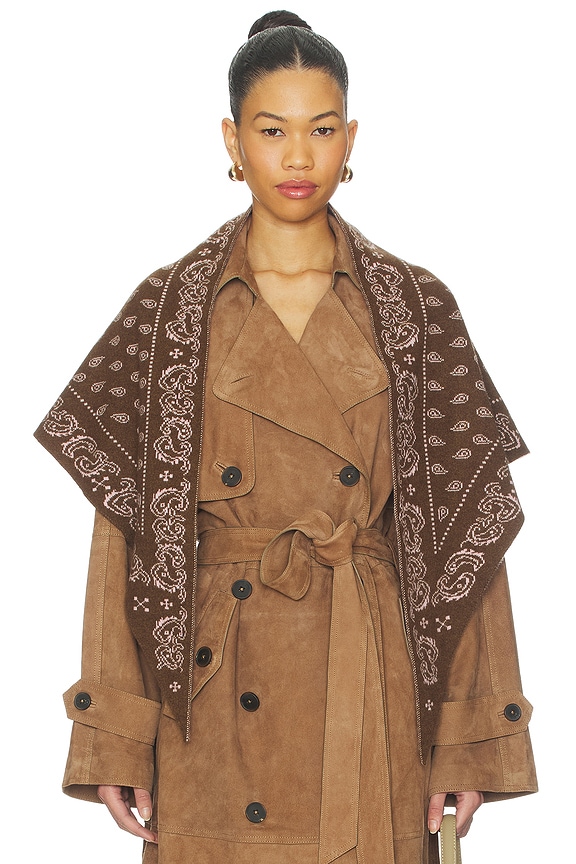 view 2 of 2 The Wild Rag in Chestnut & Daybreak