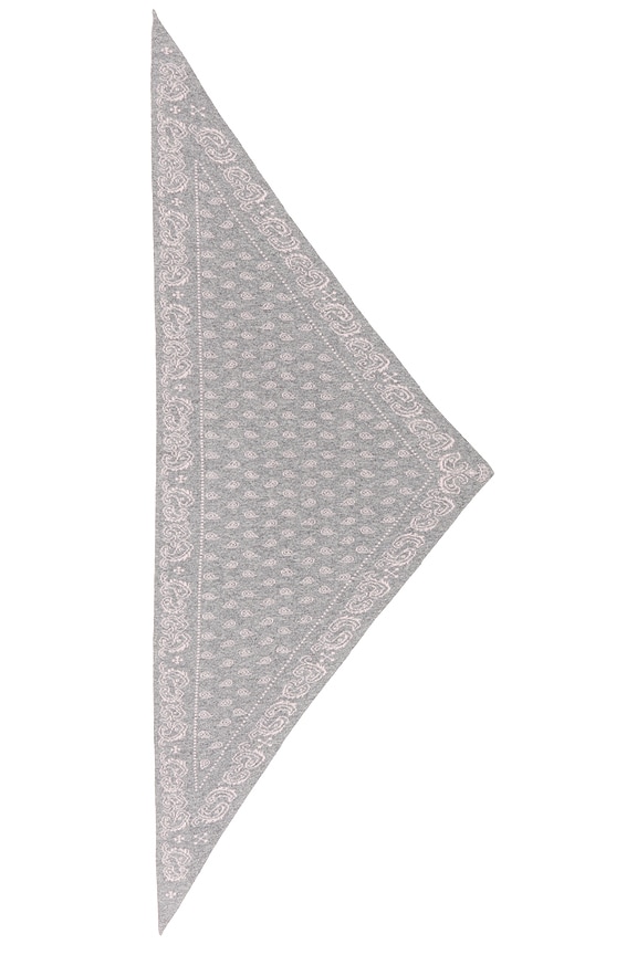 view 2 of 4 The Wild Rag in Heather Grey & Powder Pink