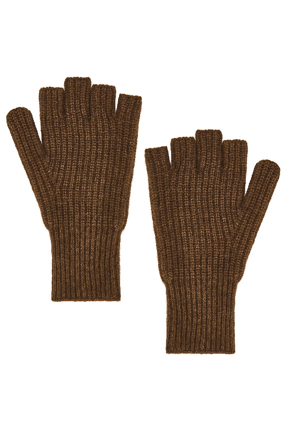 view 2 of 2 The Mitts in Chestnut & Black