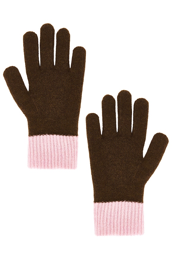 view 2 of 2 The Soft Gloves in Chestnut & Daybreak