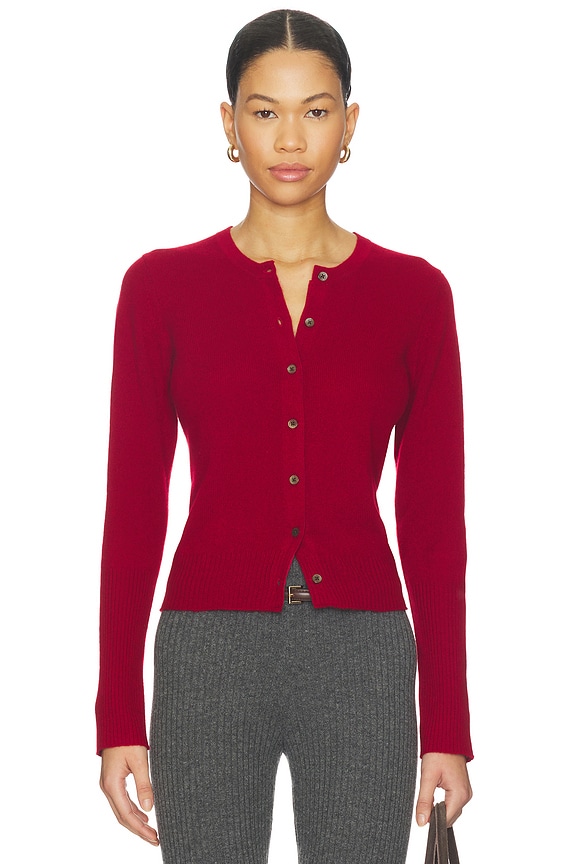 view 2 of 5 GILET JANE in Ruby