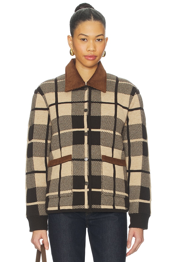 view 2 of 5 КУРТКА in Burnt Cocoa Combo