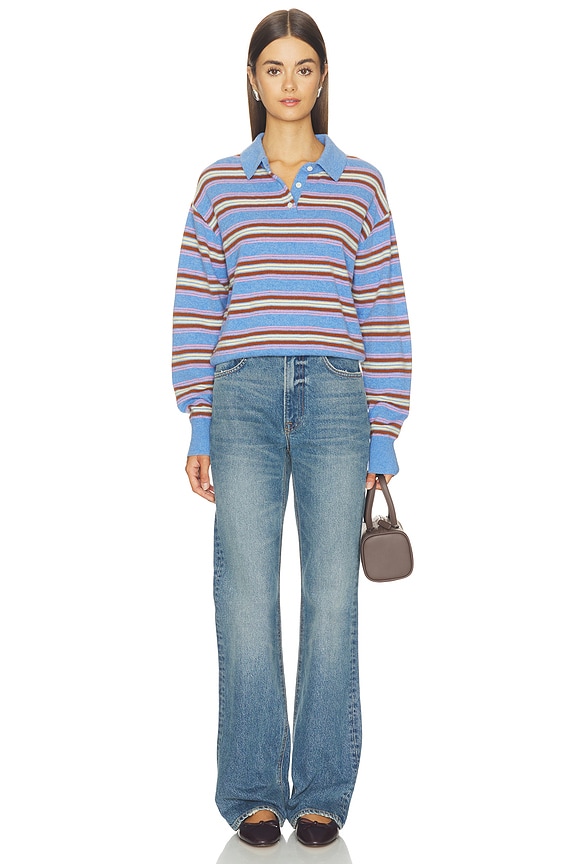 Collegiate Stripe Polo